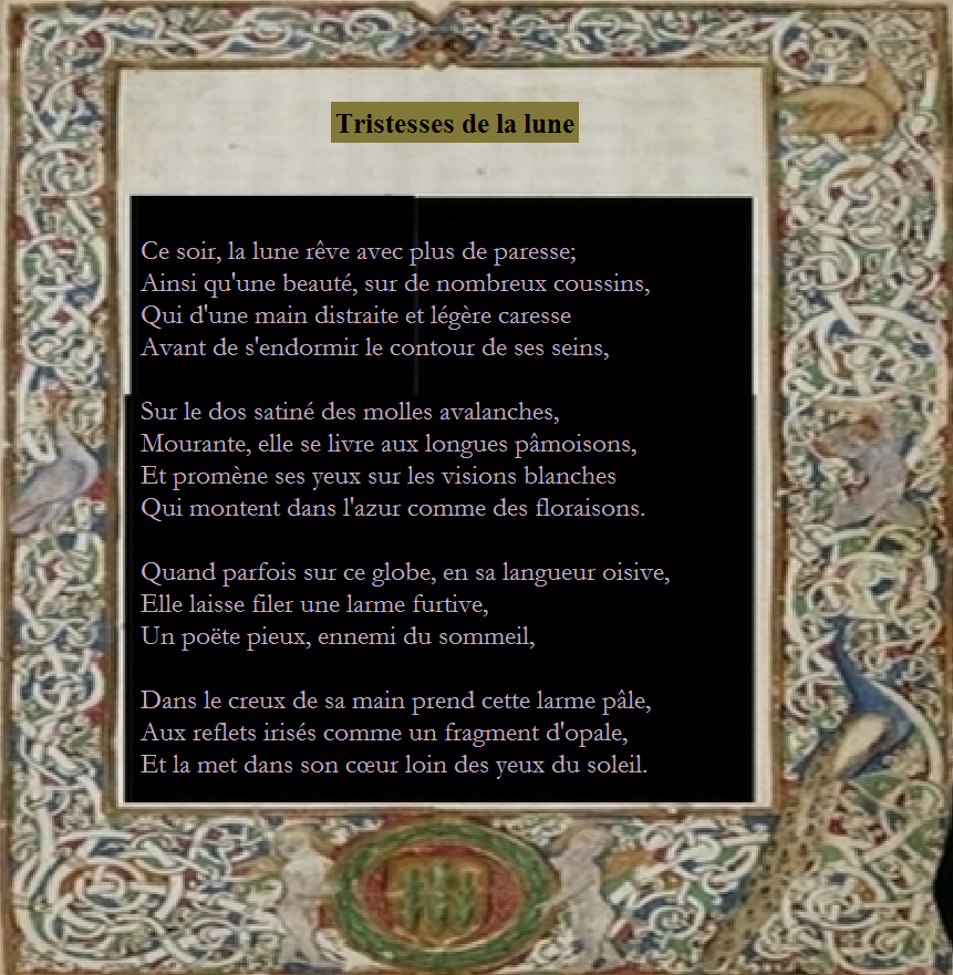 Tristesse de la lune